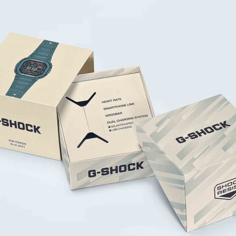 Montre GShock G-Squad - Srie DW-H5600 - Bleu gris