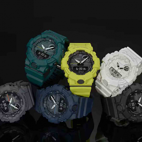 Montre GShock G-Squad - Srie GBA-800 - Noir