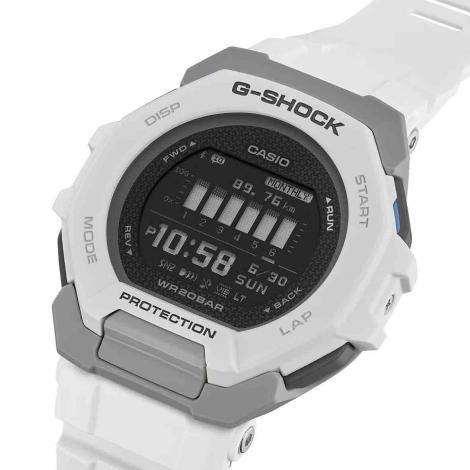 Montre GShock G-Squad - Srie GBD-300 - Blanc