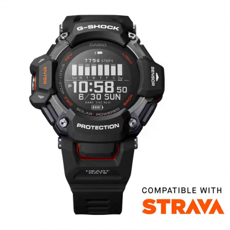 Montre GShock G-Squad - Srie GBD-H2000 - Noir