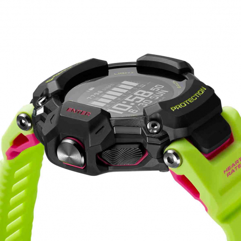 Montre GShock G-Squad - Srie GBD-H2000 - Vert Fluo