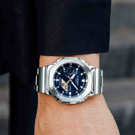 Montre GShock G-Steel - GM-2100 Series - Bleu Marine