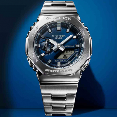 Montre GShock G-Steel - GM-2100 Series - Bleu Marine