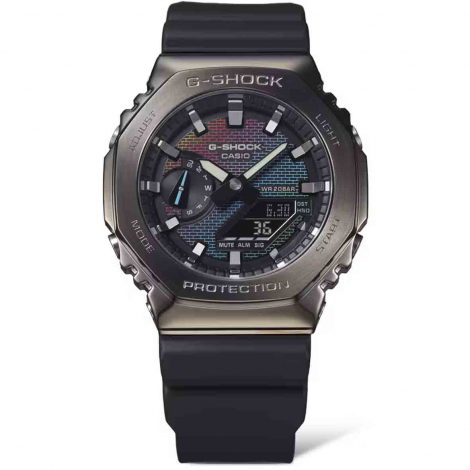 Montre GShock G-Steel - GM-2100 Series - Rainbow Brick Wall