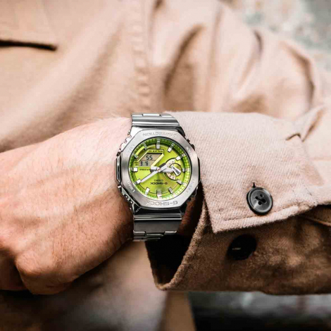 Montre GShock G-Steel - GM-2100 Series - Vert