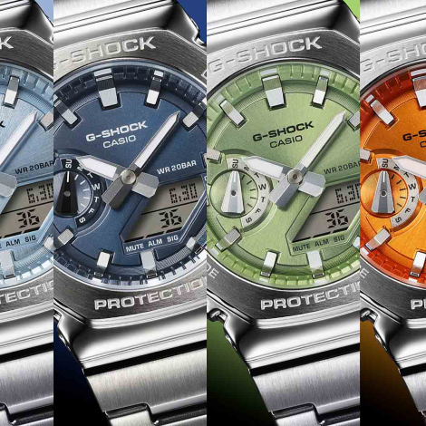 Montre GShock G-Steel - GM-2100 Series - Vert