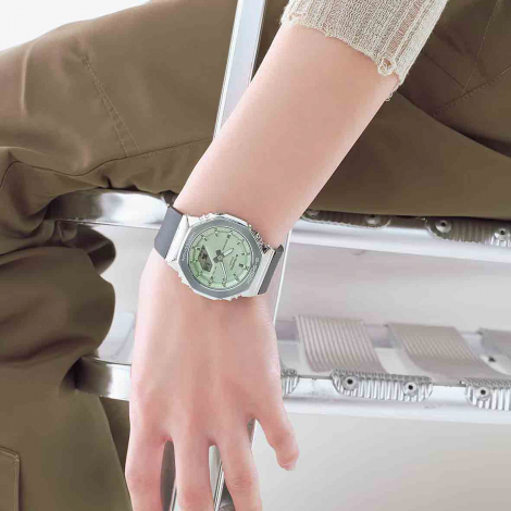 Montre GShock G-Steel Lady - Srie GM-S2100 - Vert