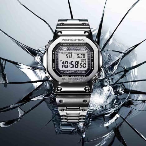 Montre GShock G-Steel Origine - Srie GMW-B5000 - Argent