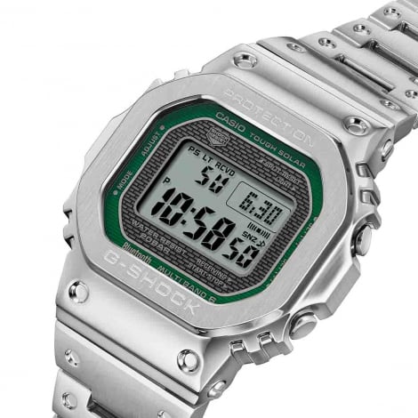 Montre GShock G-Steel Origine - Srie GMW-B5000 - Argent & Vert