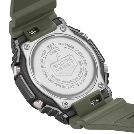 Montre GShock G-Steel - Srie GM-2100 - Vert