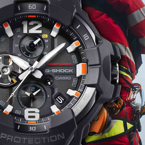 Montre GShock Master of G - GravityMaster - Noir