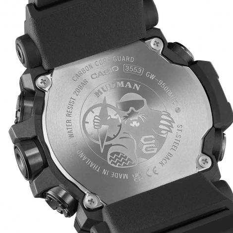 Montre GShock Master of G - Mudman - Noir