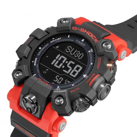 Montre GShock Master of G - Mudman - Noir & Rouge