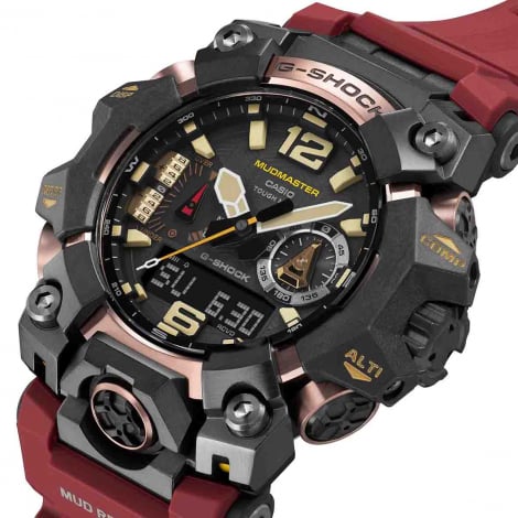 Montre GShock Master of G - Mudmaster - Bordeaux