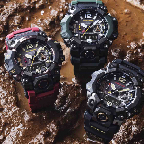 Montre GShock Master of G - Mudmaster - Vert