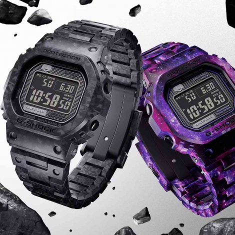 Montre GShock The Origin - Srie 5000 - 40e anniversaire dition Carbone