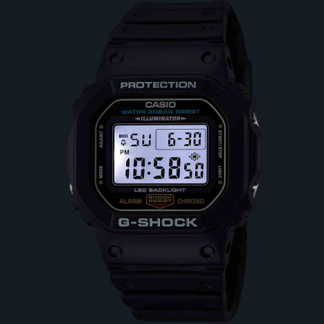 Montre GShock The Origin - Srie DW-5600 - Noir