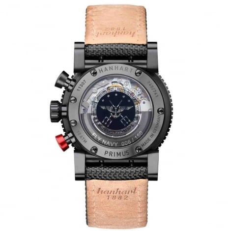 Montre Hanhart Primus Fly Navy PVD MFG3