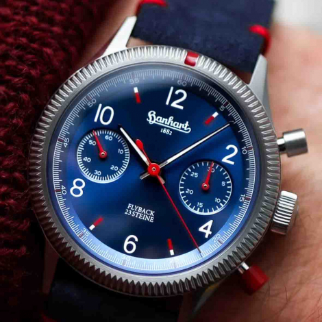 Montre Hanhart Red X Blue