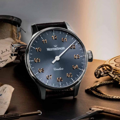 Montre MeisterSinger Circularis  Gris soleill