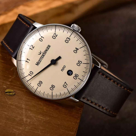 Montre MeisterSinger Neo Plus - Ivoire