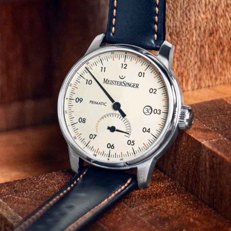 Montre MeisterSinger Primatic - Beige