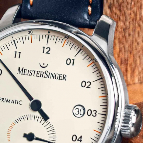 Montre MeisterSinger Primatic - Beige