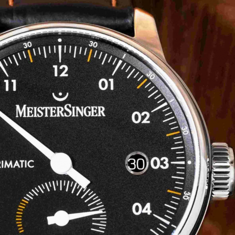 Montre MeisterSinger Primatic - Noire