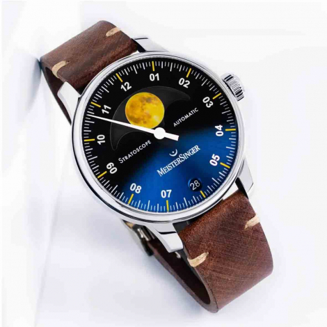 Montre MeisterSinger Stratoscope Dor