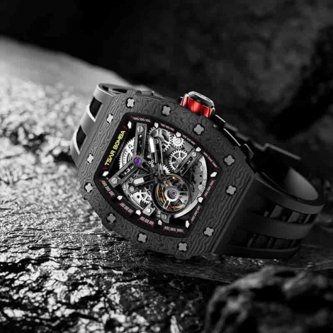 Montre Tsar Bomba - Elemental Series - Noir - Carbon Fiber Automatic Watch