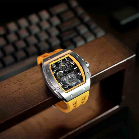 Montre Tsar Bomba - Elemental Series - Quartz - Jaune