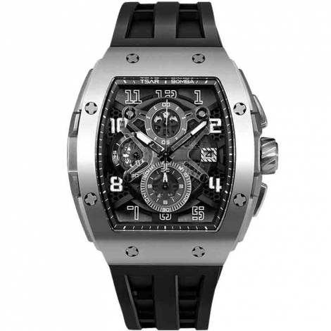 Montre Tsar Bomba - Elemental Series - Quartz - Noir