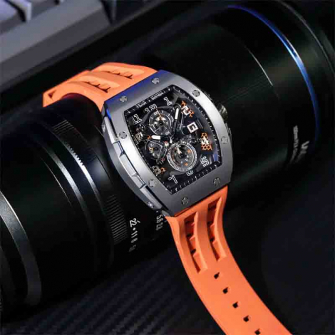 Montre Tsar Bomba - Elemental Series - Quartz - Orange