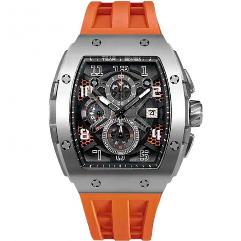 Montre Tsar Bomba - Elemental Series - Quartz - Orange