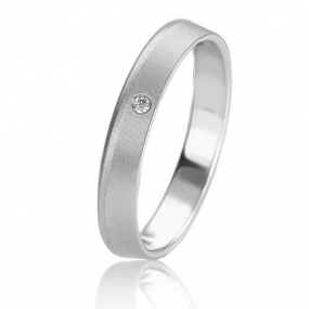 Alliance Basic Light 3.5 mm3.5 mm Platine 950 diamant Heidi - 05659PT
