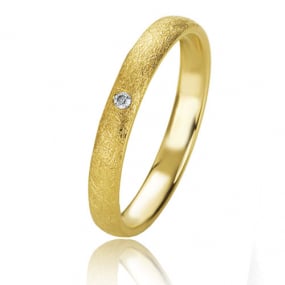 Alliance Basic Light 3 mm3 mm Or Jaune diamant Aurlia - 05603
