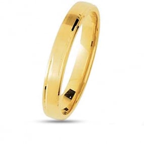 Alliance classique Or Jaune - Eclatante - 3 mm -009J30