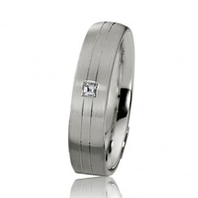 Alliance Eternity 5 mm 5 mm - diamant - 