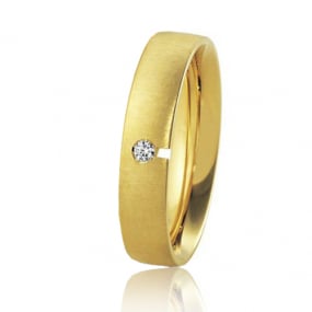 Alliance Inspiration 4.5 mm 4.5 mm Or Jaune diamant Elsa - 04103
