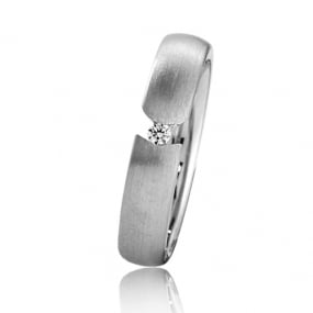 Alliance Inspiration 4.5 mm 4.5 mm Platine 950 diamant Venus - 04127PT
