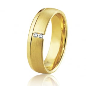 Alliance Inspiration 5.5 mm 5.5 mm Or Jaune diamant Morgane - 04105
