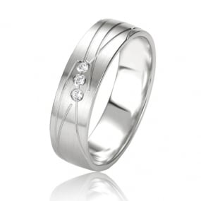 Alliance SMARTLINE 5.5 mm Or Blanc diamant Dlia - 07083
