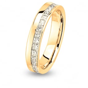 Alliance Together Princesse Tour Complet Or Jaune - 1.36 ct - Paula - 1519.0136J