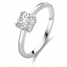 Bague Argent sertie de zirconium - Naiomy - Naoki