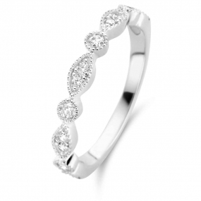 Bague Argent sertie de zirconium - Naiomy - Rveuse