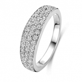 Bague argent sertie de Zirconium  - Naiomy Silver - Cristina