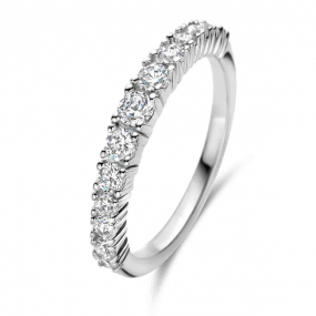 Bague argent sertie de Zirconium - Naiomy Silver - Mitiana