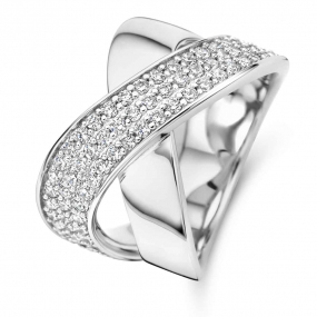 Bague Argent Zirconium - Naiomy Silver - Cla