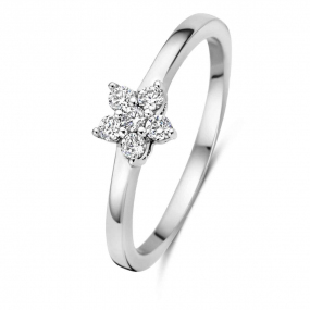 Bague Argent Zirconium - Naiomy Silver - Emere