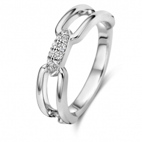 Bague Argent Zirconium - Naiomy Silver - Emilie